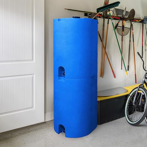 WaterPrepared Blue 55 Gallon Emergency Water Tank