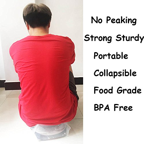 SUPANT 4 x 5L Collapsible BPA-Free Water Jug