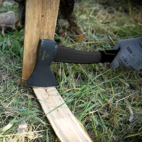 14" Outdoor Camp Hatchet with Anti-Slip Handle