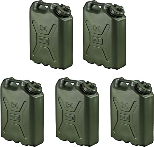 Scepter BPA Durable 5 Gallon 20L Container (5-Pack)