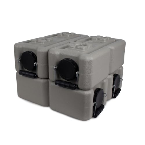 6-Pack of Stackable WaterBrick Containers | 3.5 Gallon