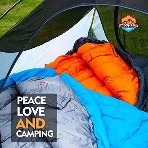 Hydrophobic Down Sleeping Bag: Lightweight & Compact