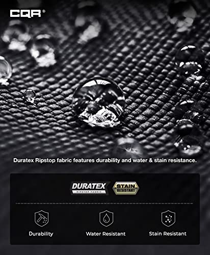 CQR Men's Tactical Pants, Water Resistant Ripstop Cargo