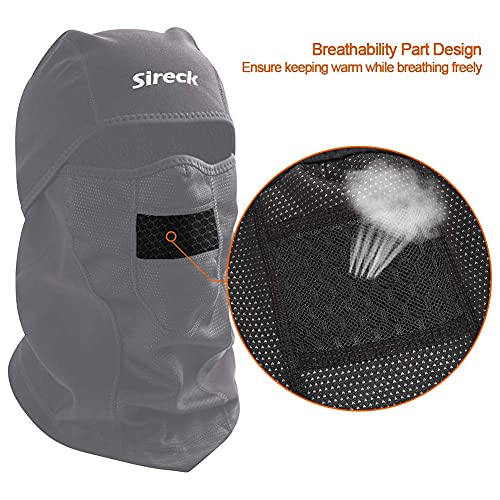 Sireck Balaclava Ski Mask - Thermal Face Mask for Winter