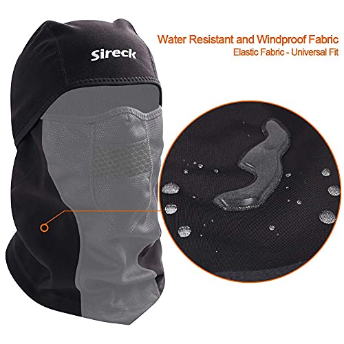 Sireck Balaclava Ski Mask - Thermal Face Mask for Winter