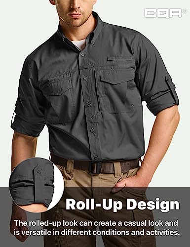 Men's Long Sleeve Tactical Work Shirt