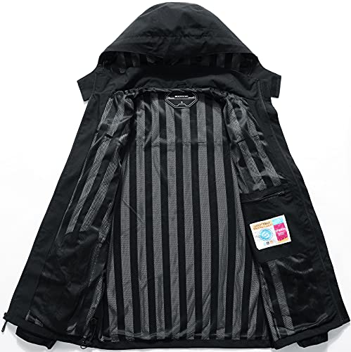 Waterproof Men's Rain Jacket - Lightweight Outdoor Gear