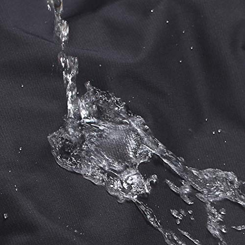 MOERDENG Men's Waterproof Ski Jacket Winter Hooded