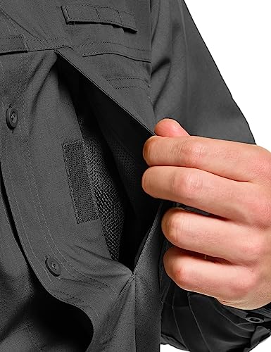 Men's Long Sleeve Tactical Work Shirt