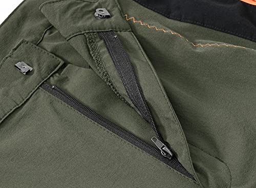 Men's Waterproof Cargo Pants for Hiking and Camping