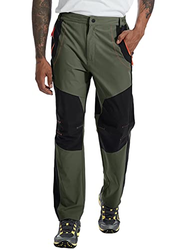 Men's Waterproof Cargo Pants for Hiking and Camping