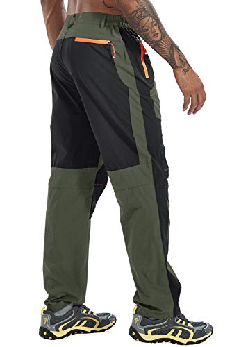 Men's Waterproof Cargo Pants for Hiking and Camping