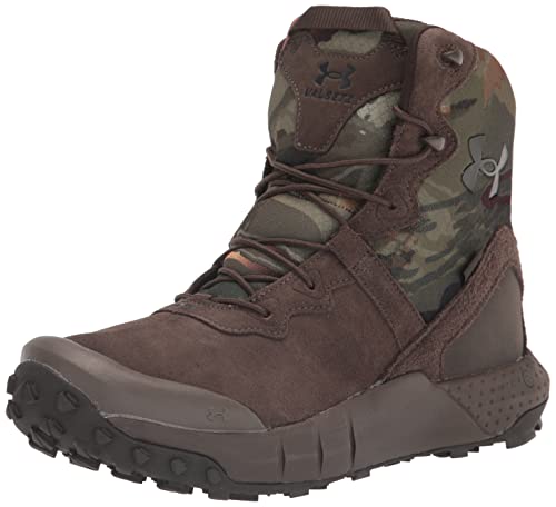 Under Armour Waterproof Tactical Boot, Brown Camo, 10.5
