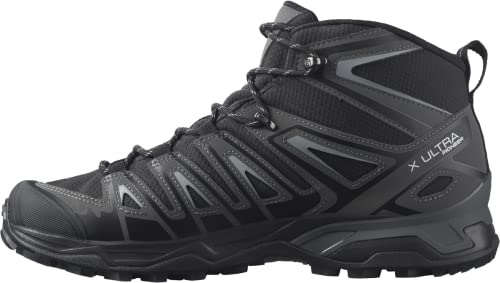 Salomon X Ultra Pioneer Climbing Shoe, Black/Magnet/Monument, 8