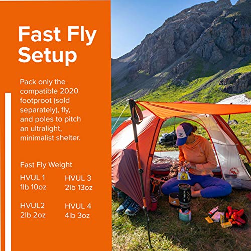 Big Agnes Copper Spur HV UL Backpacking Tent, 2 Person (Olive Green)