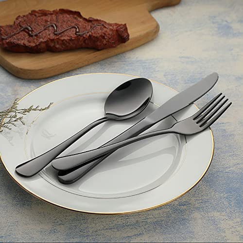Portable Reusable Silverware Set for Travel and Camping