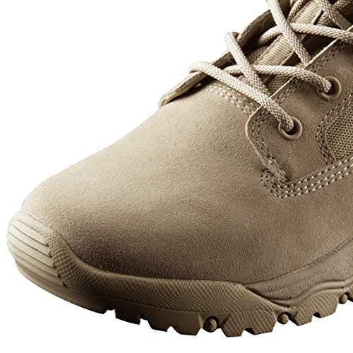 Men's Lightweight Tactical Combat Boots - Tan