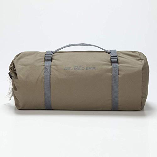 BUNDOK BDK-79TC Solo Base Pump Tent, Military Curtain, Compact Storage, for 1 Person