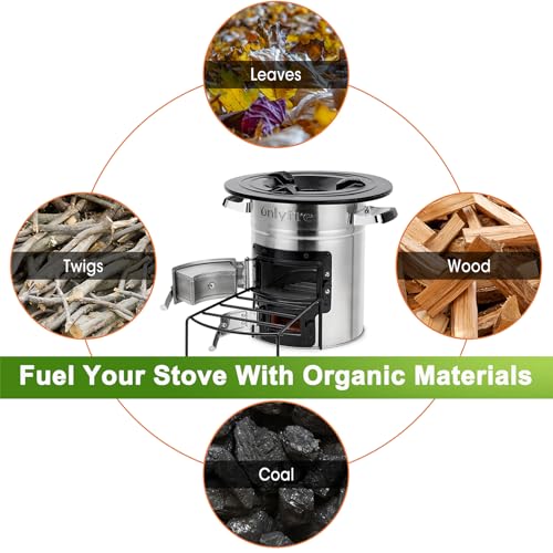 Onlyfire Outdoor Portable Rocket Camp Stove