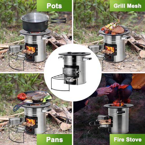 Onlyfire Outdoor Portable Rocket Camp Stove