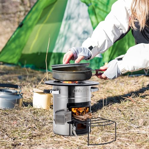 Onlyfire Outdoor Portable Rocket Camp Stove