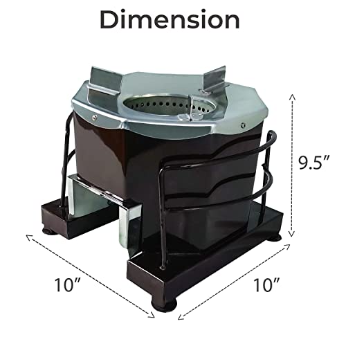 Portable Outdoor Biomass Stove for Camping Survival