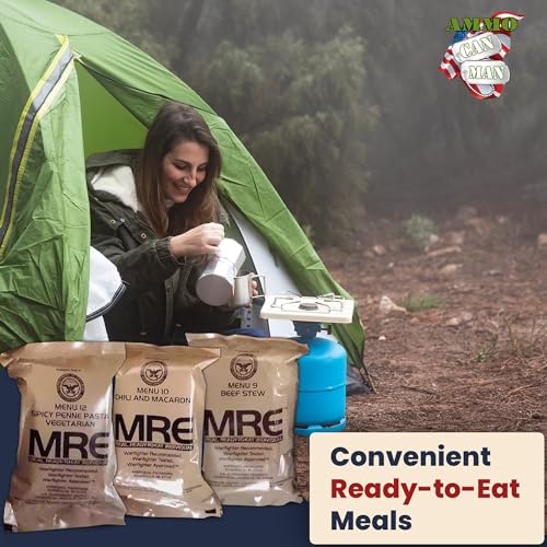 Military MRE Box A, Menus 1-12 by Rothco