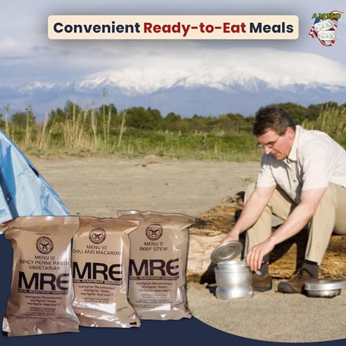 Military MRE Box A, Menus 1-12 by Rothco