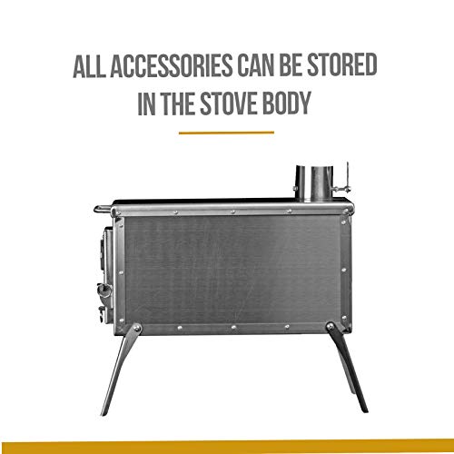 Portable Wood Burning Stove for Outdoors