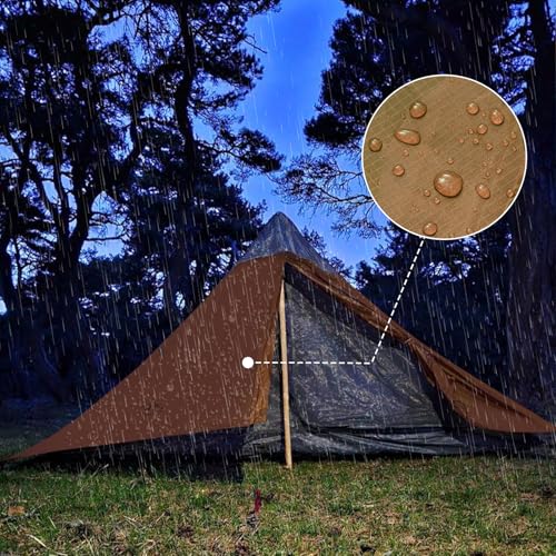 Night Cat Ultralight Tent 2 Persons for Professional Backpacker Hiker 3 LBS Only Lanshan Backpacking Bivvy Ground Tent Heavy Rain Waterproof Trekking Pole Not Included