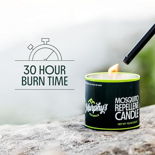 Plant-Based Mosquito Repellent Candle | 30 Hour Burn