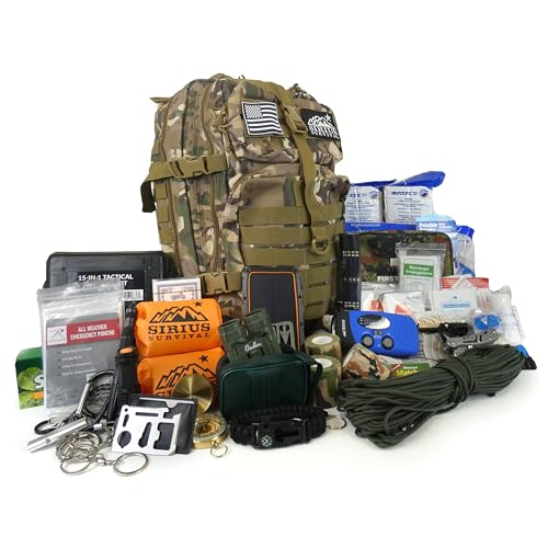 2-Person Emergency Survival Kit - 150+ Pieces