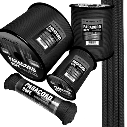 Paracord Rope: 1000Ib - 100ft to 1000ft