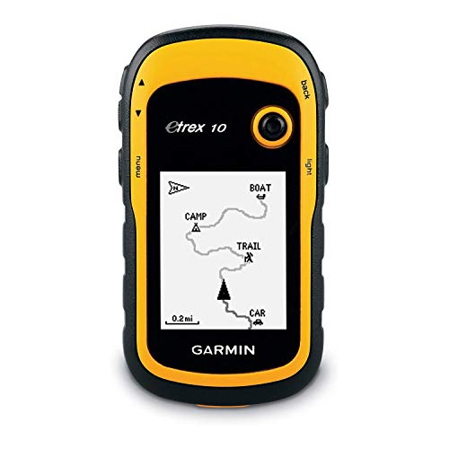Garmin eTrex 10 Handheld GPS - Long-lasting Battery