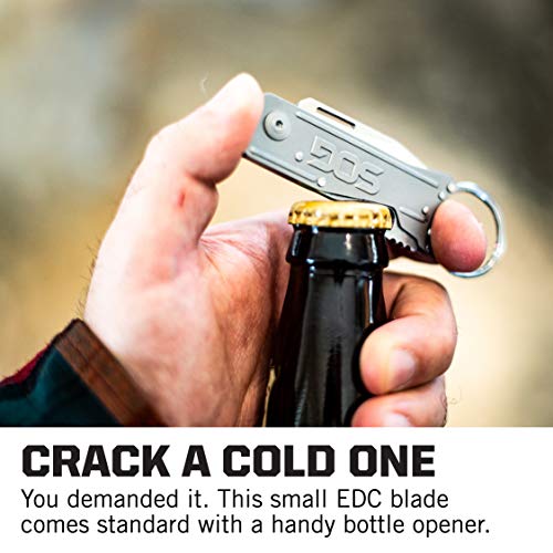 SOG Keychain Pocket Knife with Bottle Opener