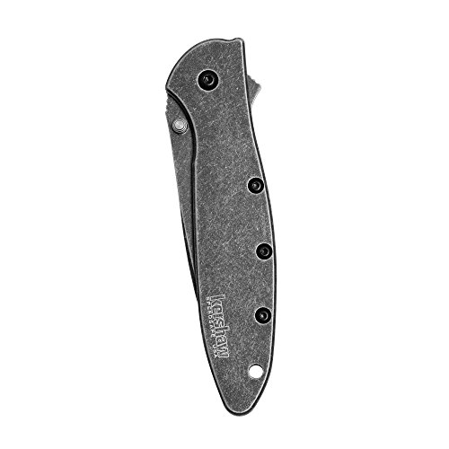 BlackWash Kershaw Leek Pocket Knife