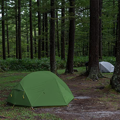 Naturehike Mongar 2 Person Backpacking Tent 3 Season Free-Standing Lightweight Hiking Tent for Outdoor Activities