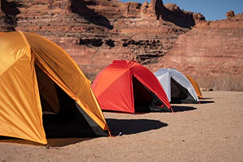 TETON Sports Mountain Ultra Tent; 4 Person Backpacking Dome Tent for Camping; Yellow, Model: 2008YL