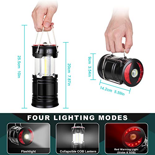 USB & Battery Powered 2-in-1 Lanterns for Preppers