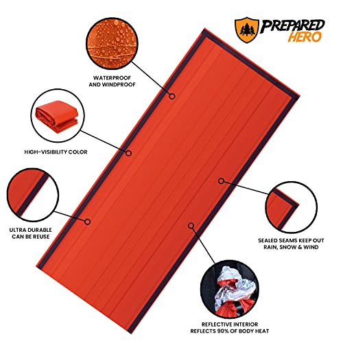 Survival Bag 2-Pack for Outdoors