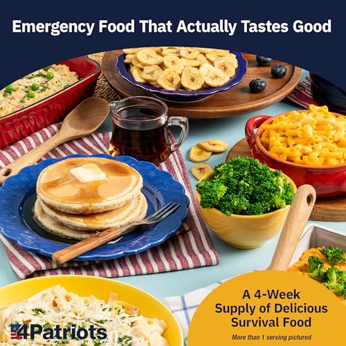 4Patriots Emergency Food Supply Kit: 192 Servings