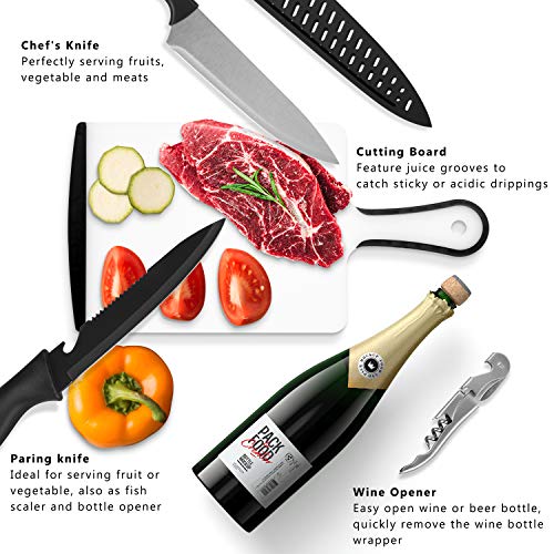 27-Piece Portable Stainless Steel Camping Utensil Set