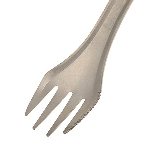 Titanium Outdoor Camping Spork Multi-Tool Utensil