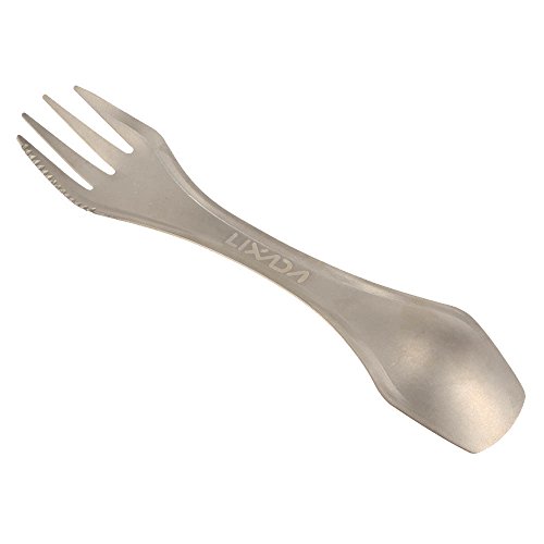 Titanium Outdoor Camping Spork Multi-Tool Utensil