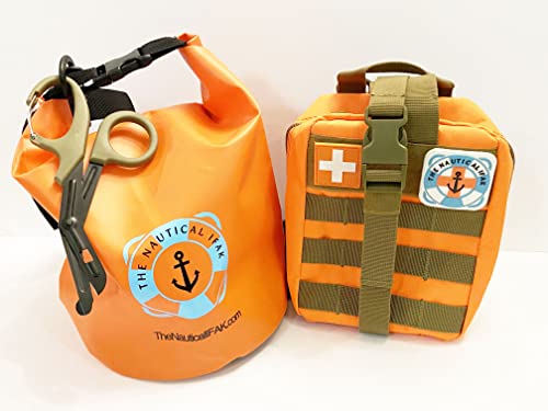 Nautical IFAK Premium First Aid Kit - Orange