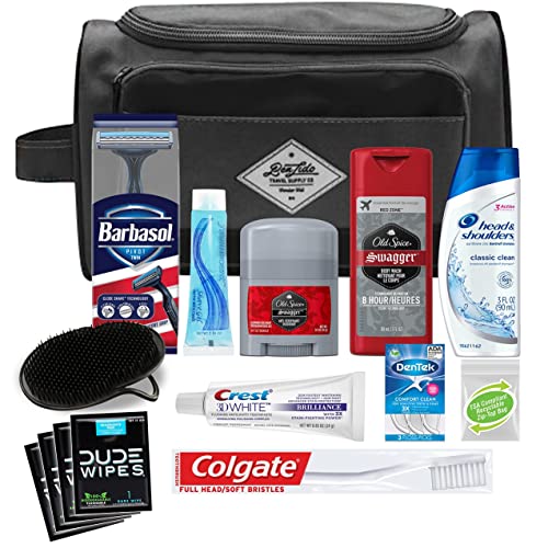 Men's 15-Piece Travel Kit with Essentials