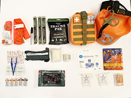 Nautical IFAK Premium First Aid Kit - Orange