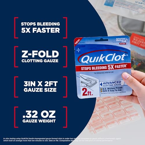 QuikClot Gauze 3" x 2'