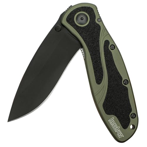 Olive/Black Kershaw Blur Pocket Knife