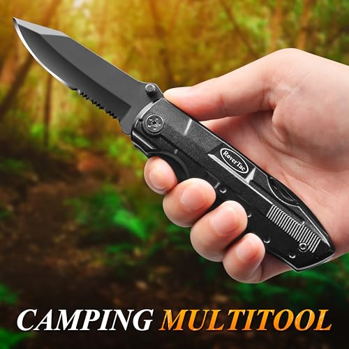 RoverTac Multitool Knife for Survival and Camping